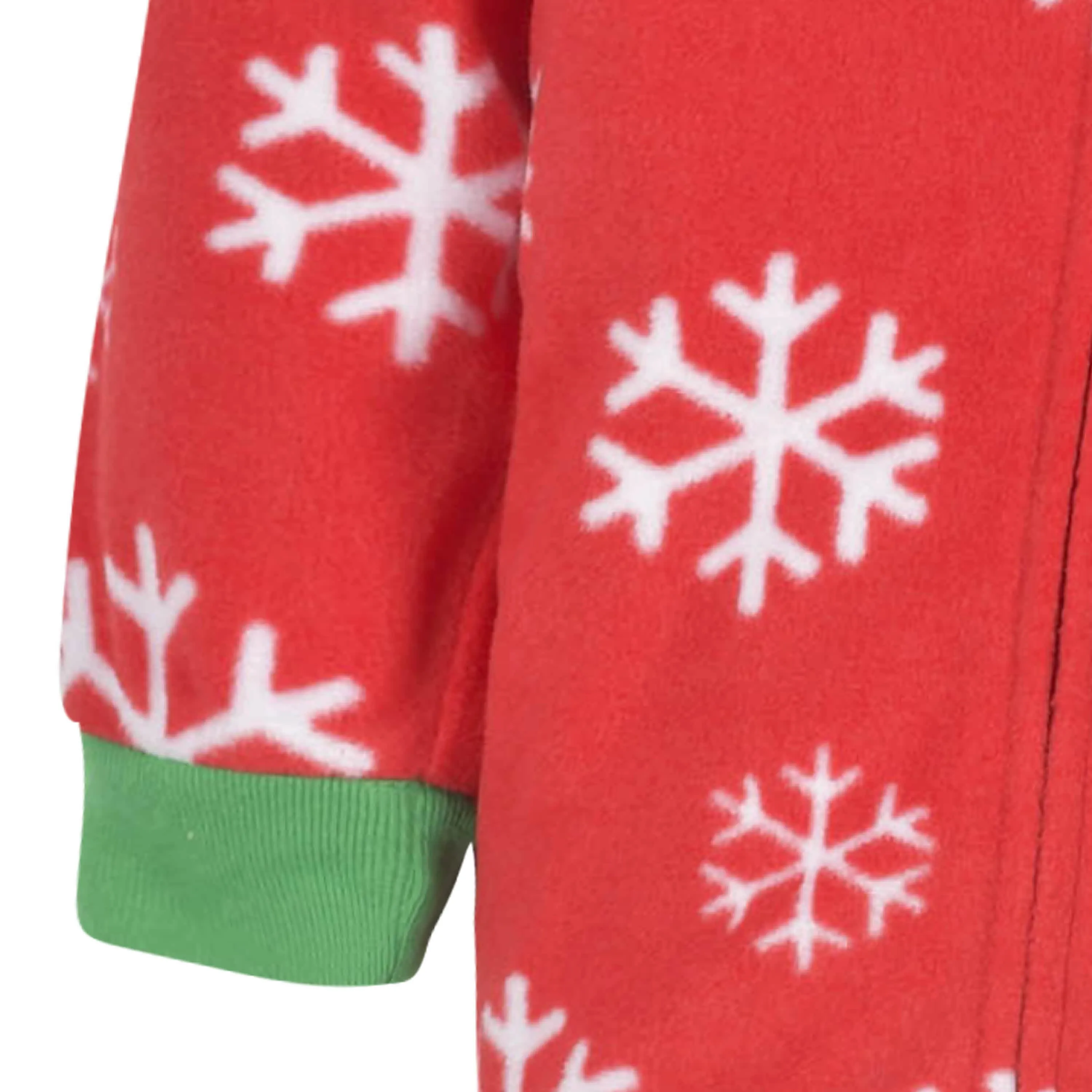 2-Pack Baby & Toddler Neutral Snowflakes & Bears Fleece Pajamas