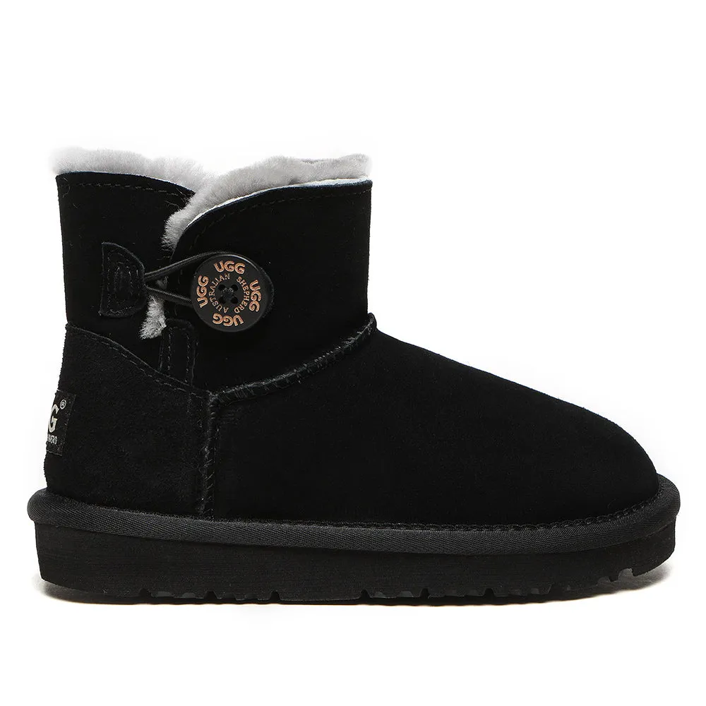 AUSTRALIAN SHEPHERD UGG Boots Nolan Kids Mini Button #AS3030K