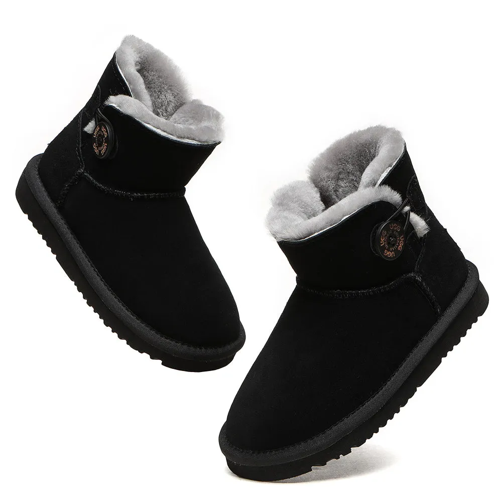 AUSTRALIAN SHEPHERD UGG Boots Nolan Kids Mini Button #AS3030K