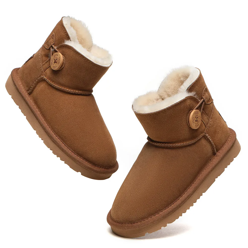 AUSTRALIAN SHEPHERD UGG Boots Nolan Kids Mini Button #AS3030K