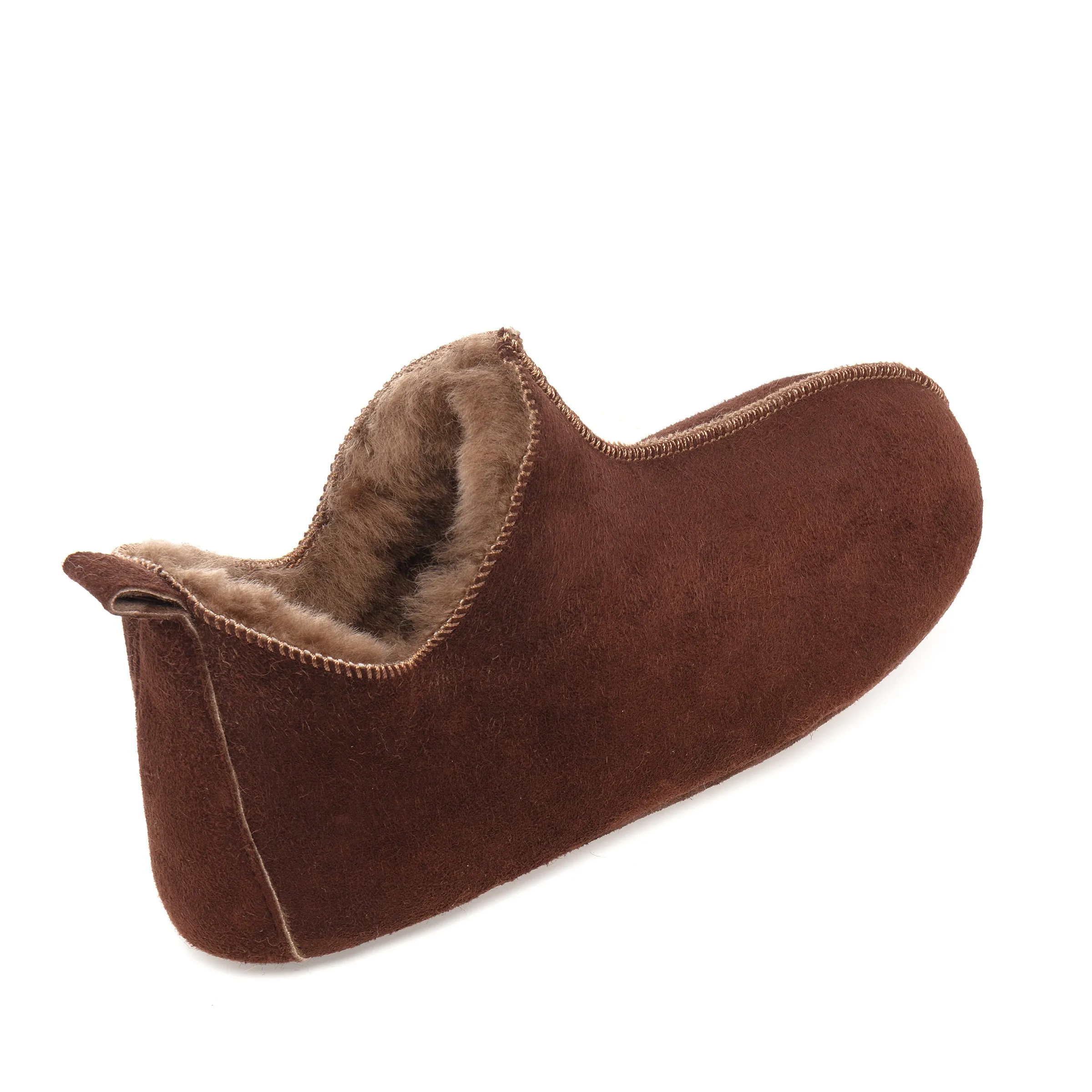 Berit Sheepskin Slippers - Espresso