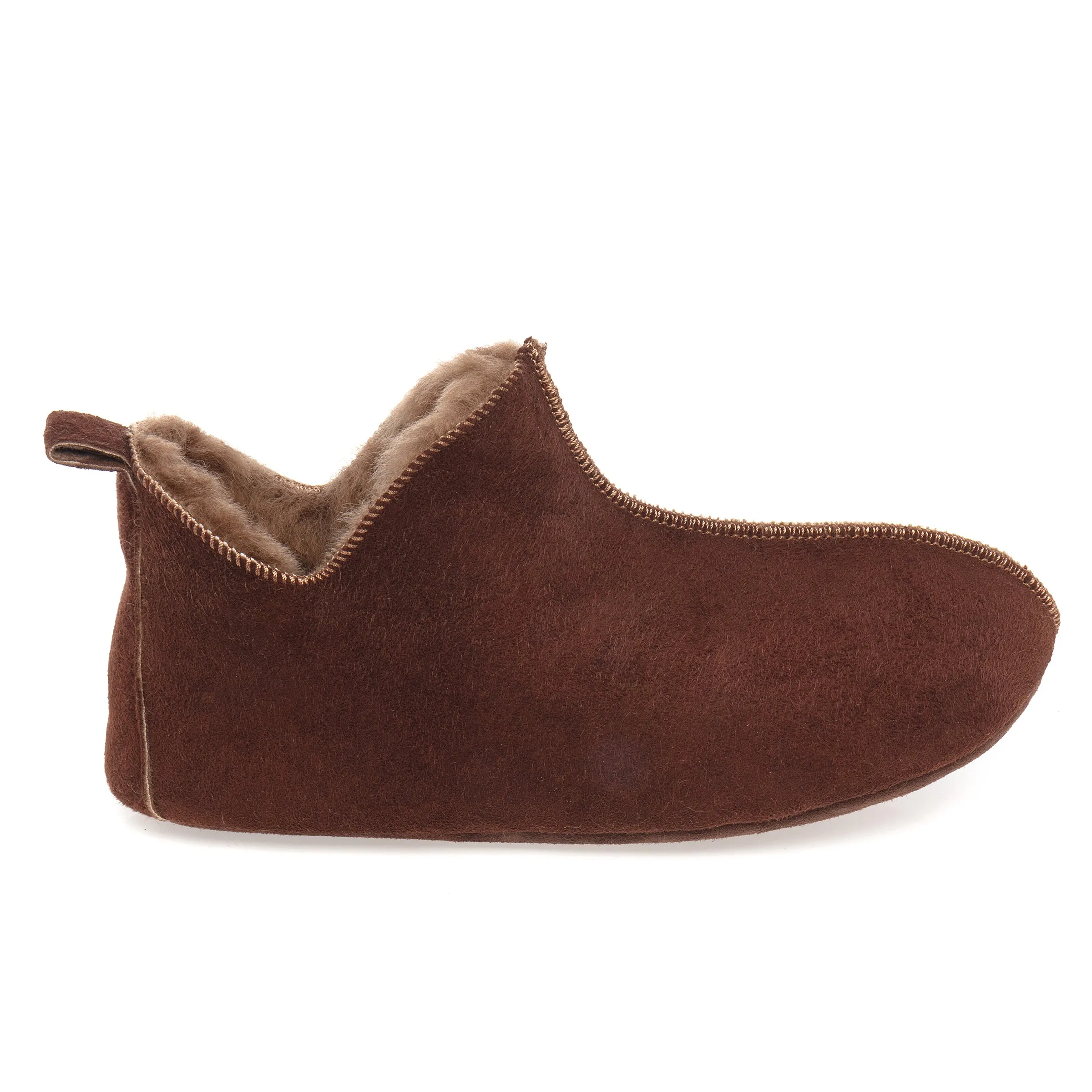 Berit Sheepskin Slippers - Espresso