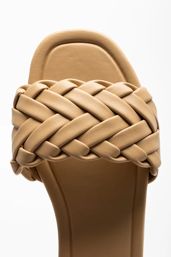 Braided Mule Sandal Natural