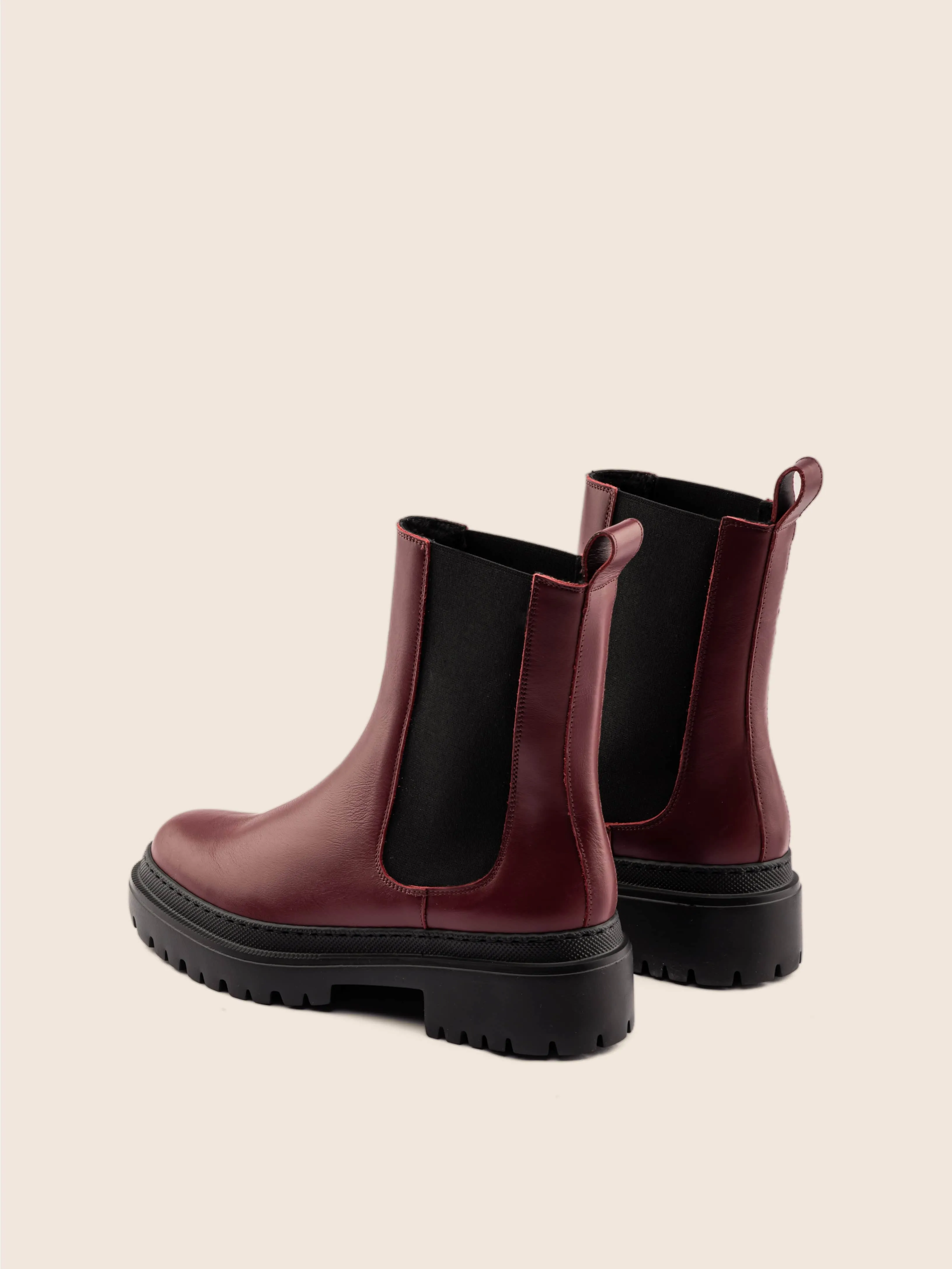 Cortina Oxblood Lined Boot