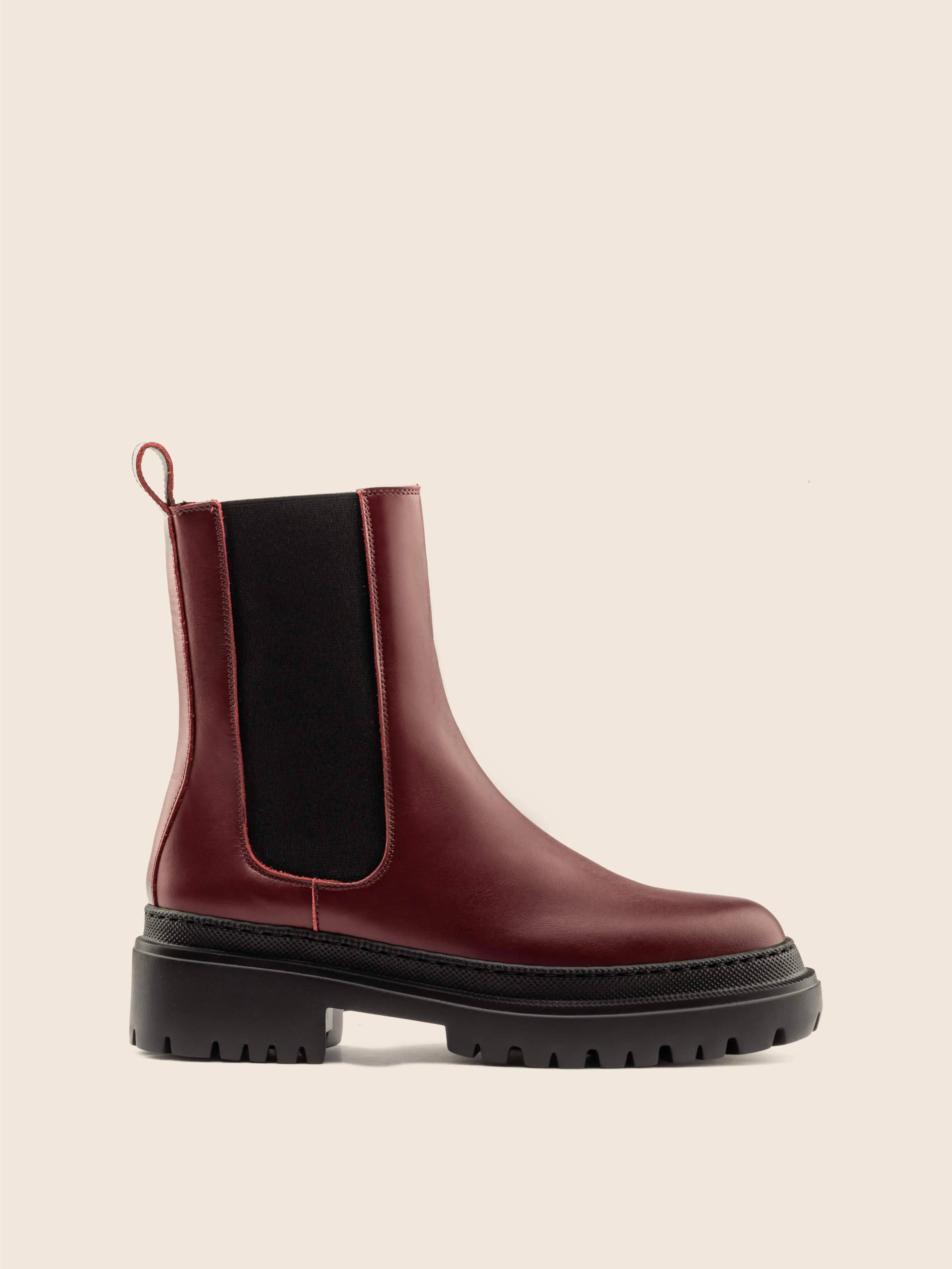 Cortina Oxblood Lined Boot