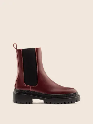 Cortina Oxblood Lined Boot