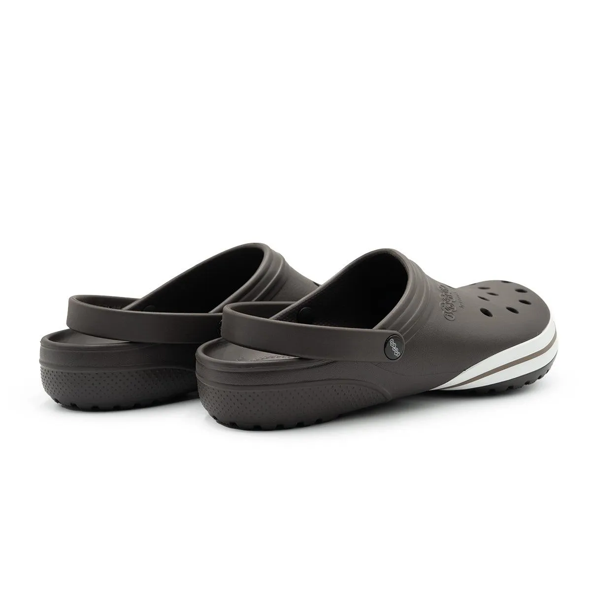 Crocs Jibbitz Sandals Clogs Rubber Brown Colour For Men