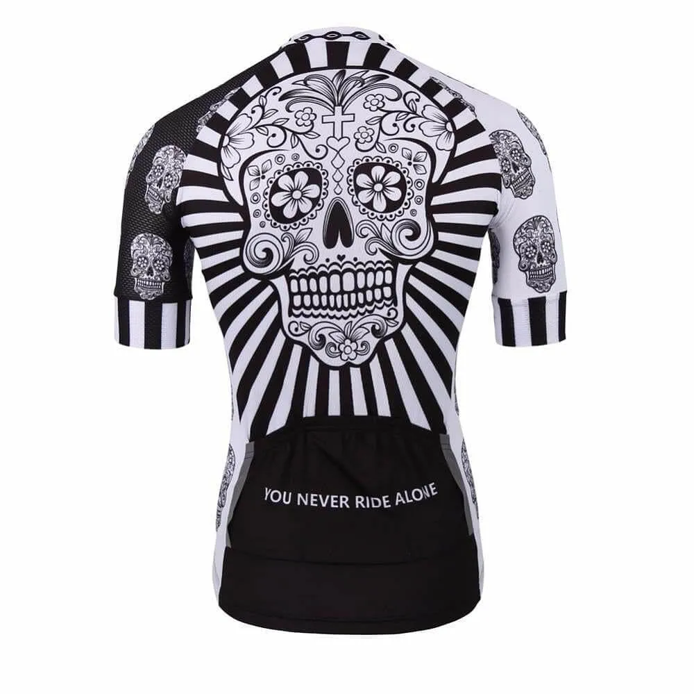 Day Of The Dead Skull Cycling Jersey