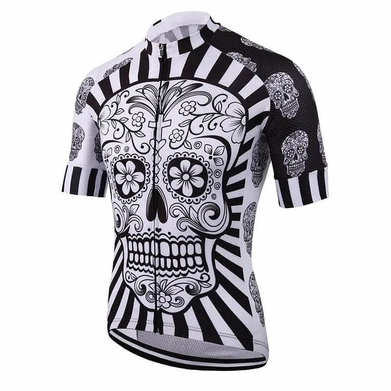 Day Of The Dead Skull Cycling Jersey