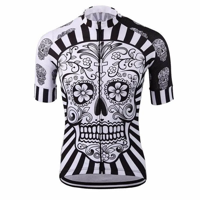 Day Of The Dead Skull Cycling Jersey