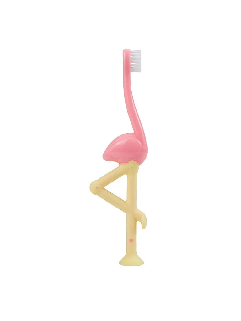 Dr Brown's Toddler Toothbrush (1 Pk) - Flamingo