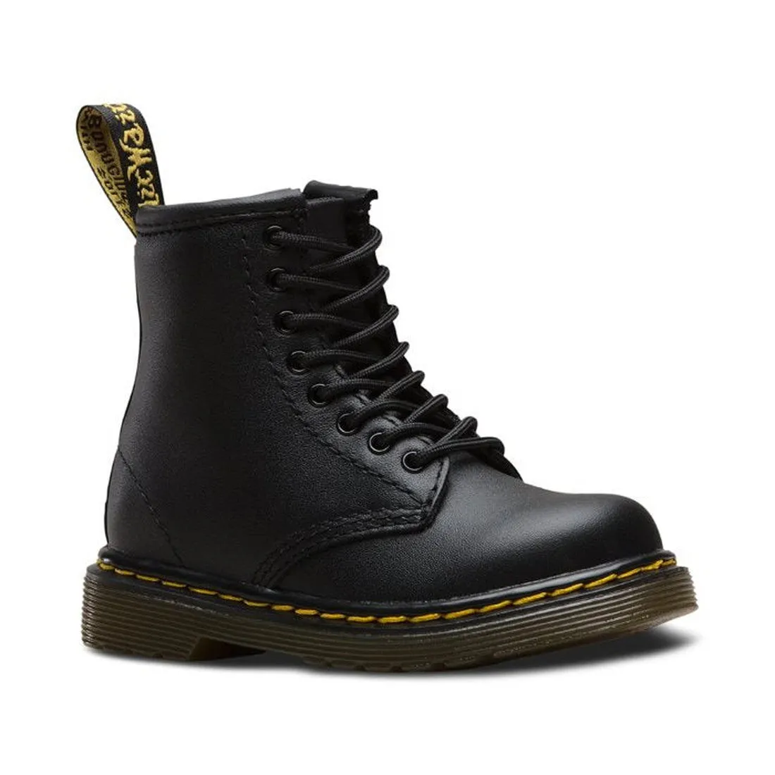 Dr Martens kids - 1460 Toddlers Black lace up boot with zip