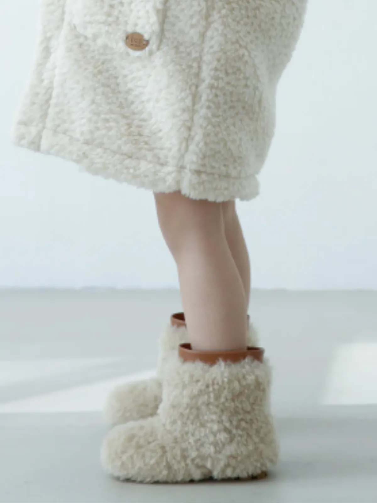 Fuzzy And Warm Wooly Winter Boots by Liv And Mia