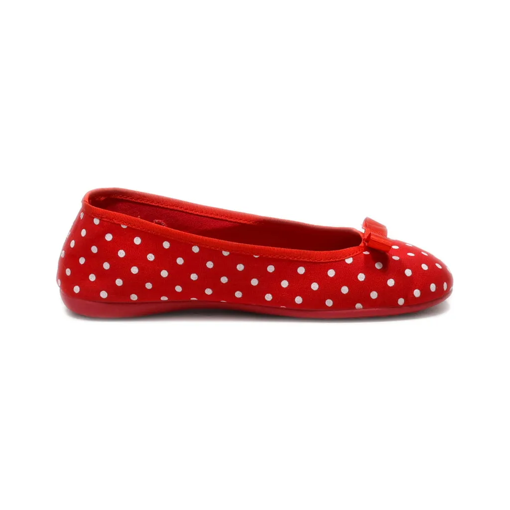 Gabor Ballerinas Canvas Red Colour For Women