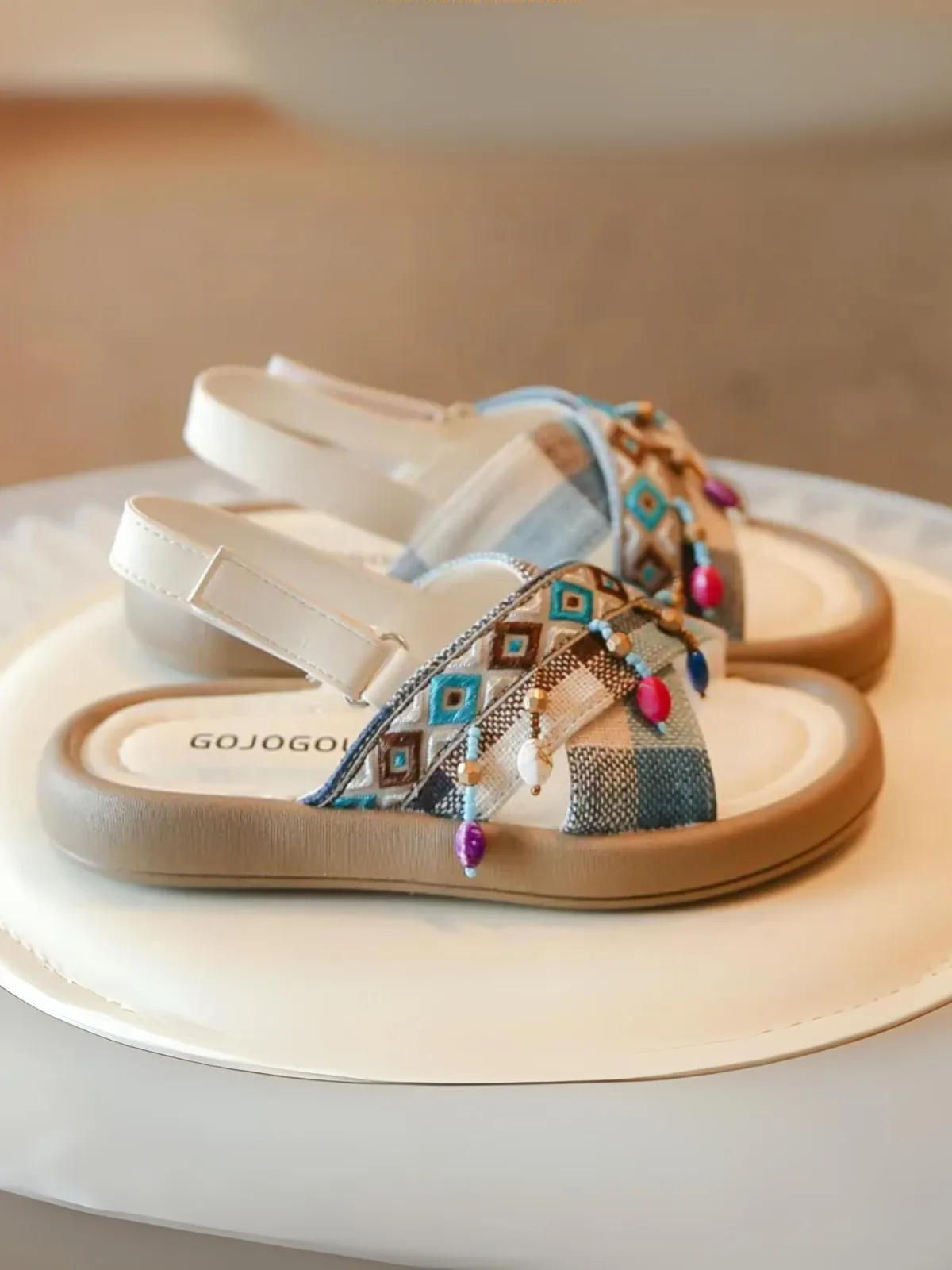 Girls Boho Style Sandals By Liv and Mia