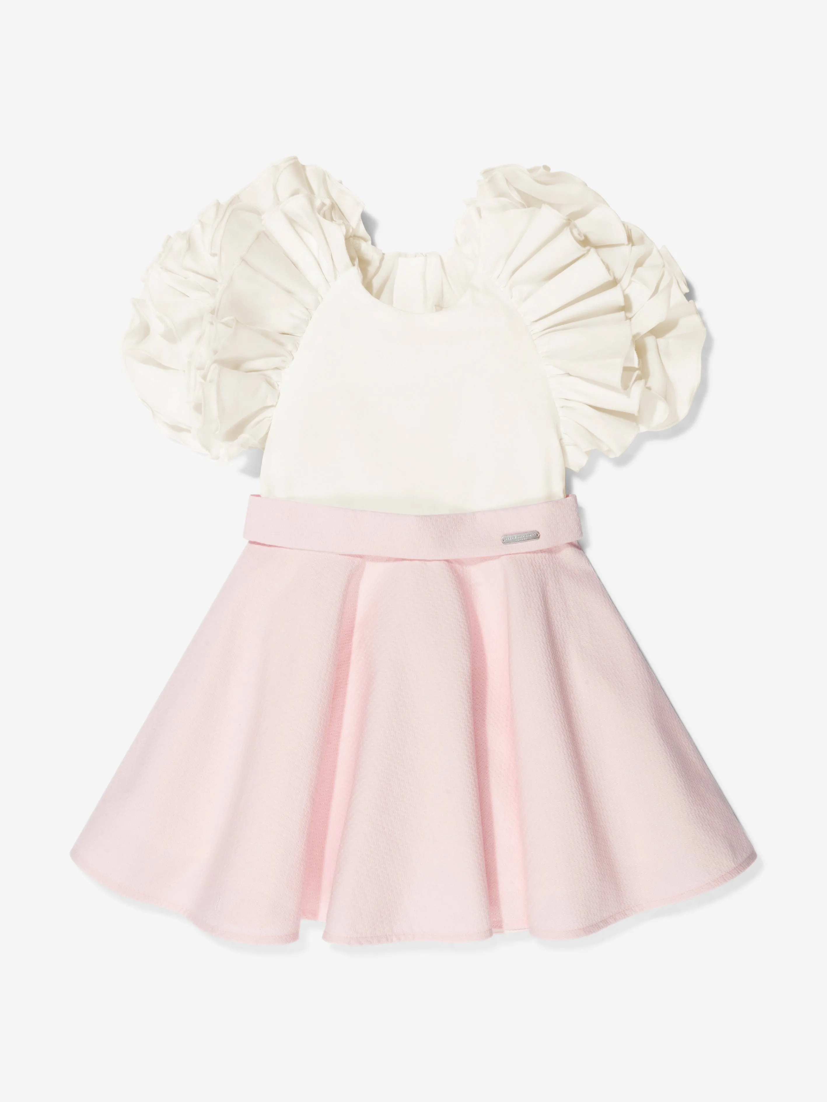 Jessie And James Girls Cotton Ruffle Dress