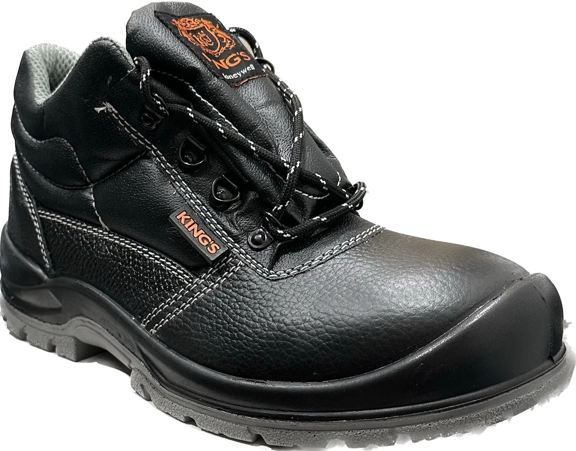 King's Impact SRC Mid Cut Ankle Laced Safety Shoe | Model : SHOE-K9535, UK Sizes : #5 (38) - #12 (47)