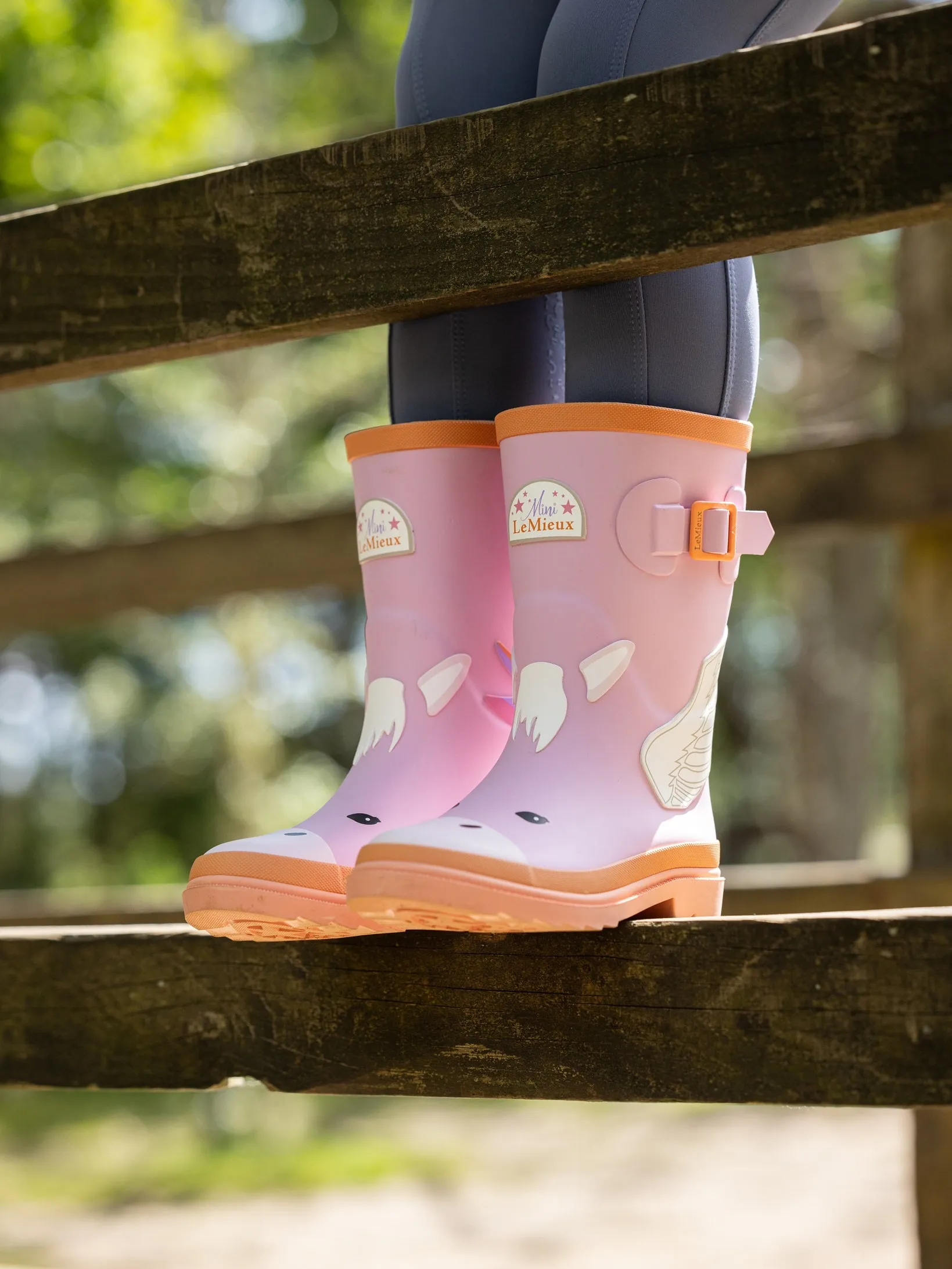 LeMieux Kids Puddle Pals Pegasus Welly