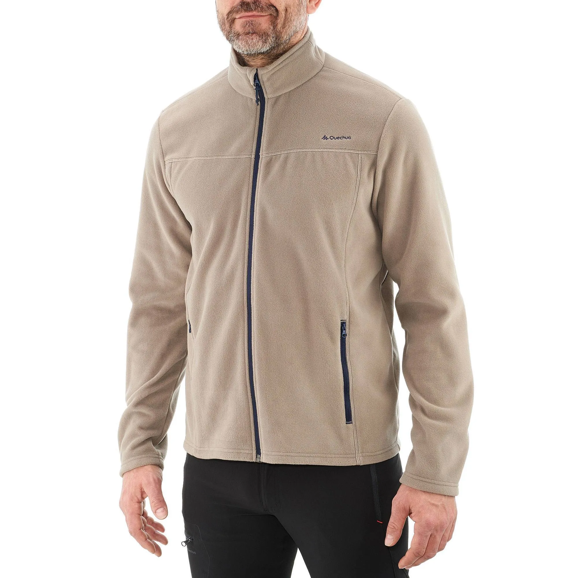 Men's Fleece Hiking Jacket Forclaz 200