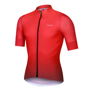 Nuckily MG054 Short Sleeve Cycling Jersey - Red