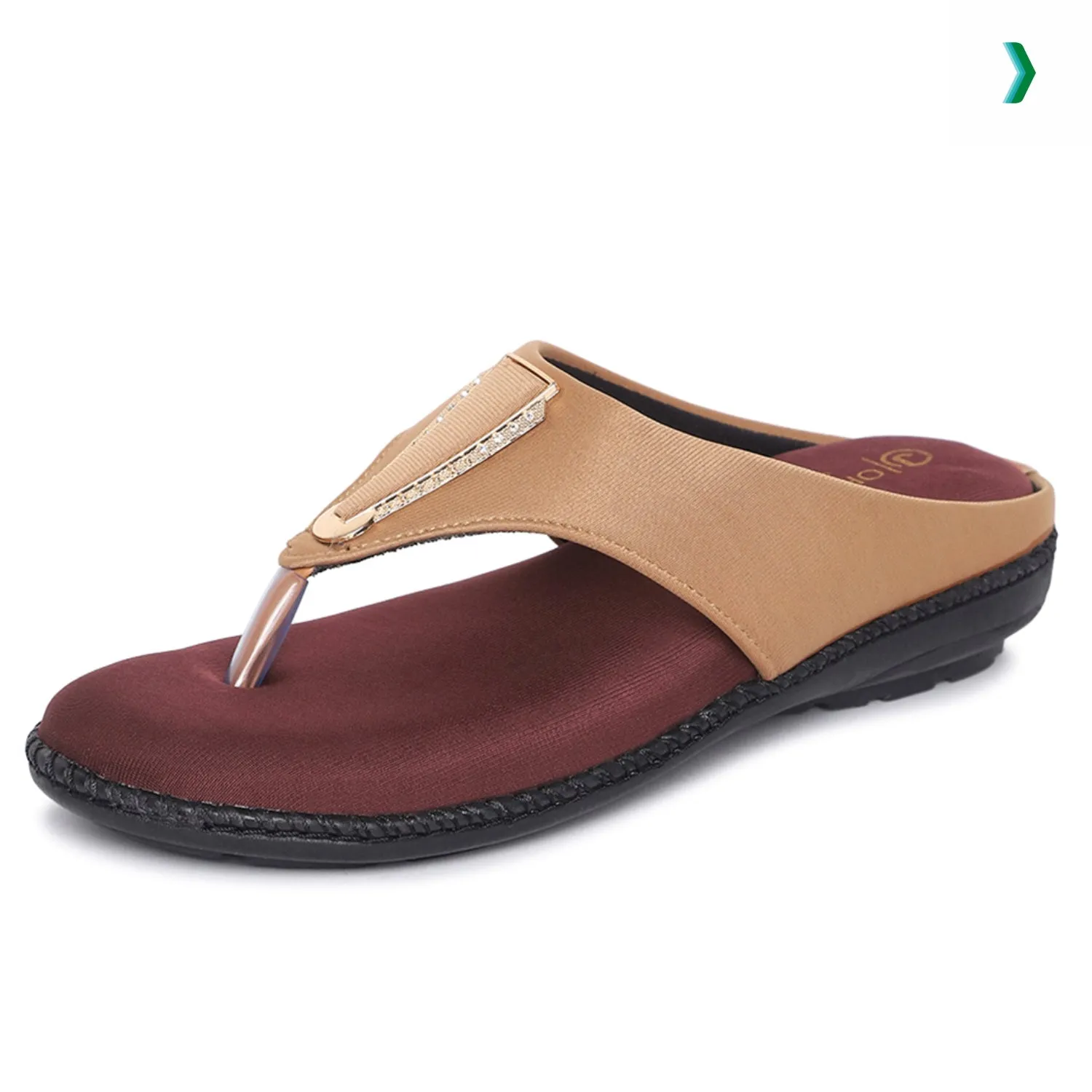 ORTHO JOY Fancy doctor slippers | Flat sandals