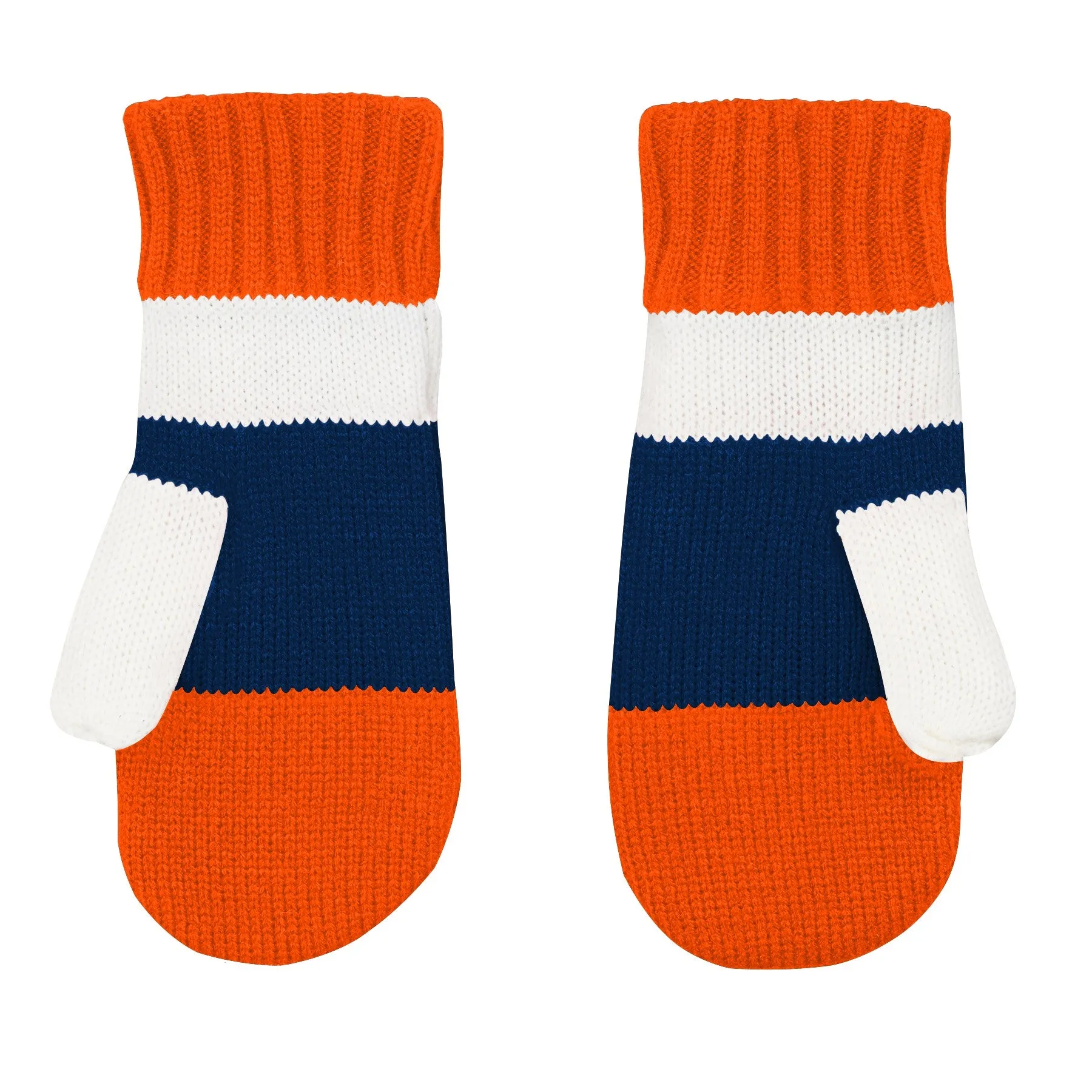 Outerstuff NCAA Toddlers Auburn Tigers Fleece Lined Jacquard Mittens, One Size