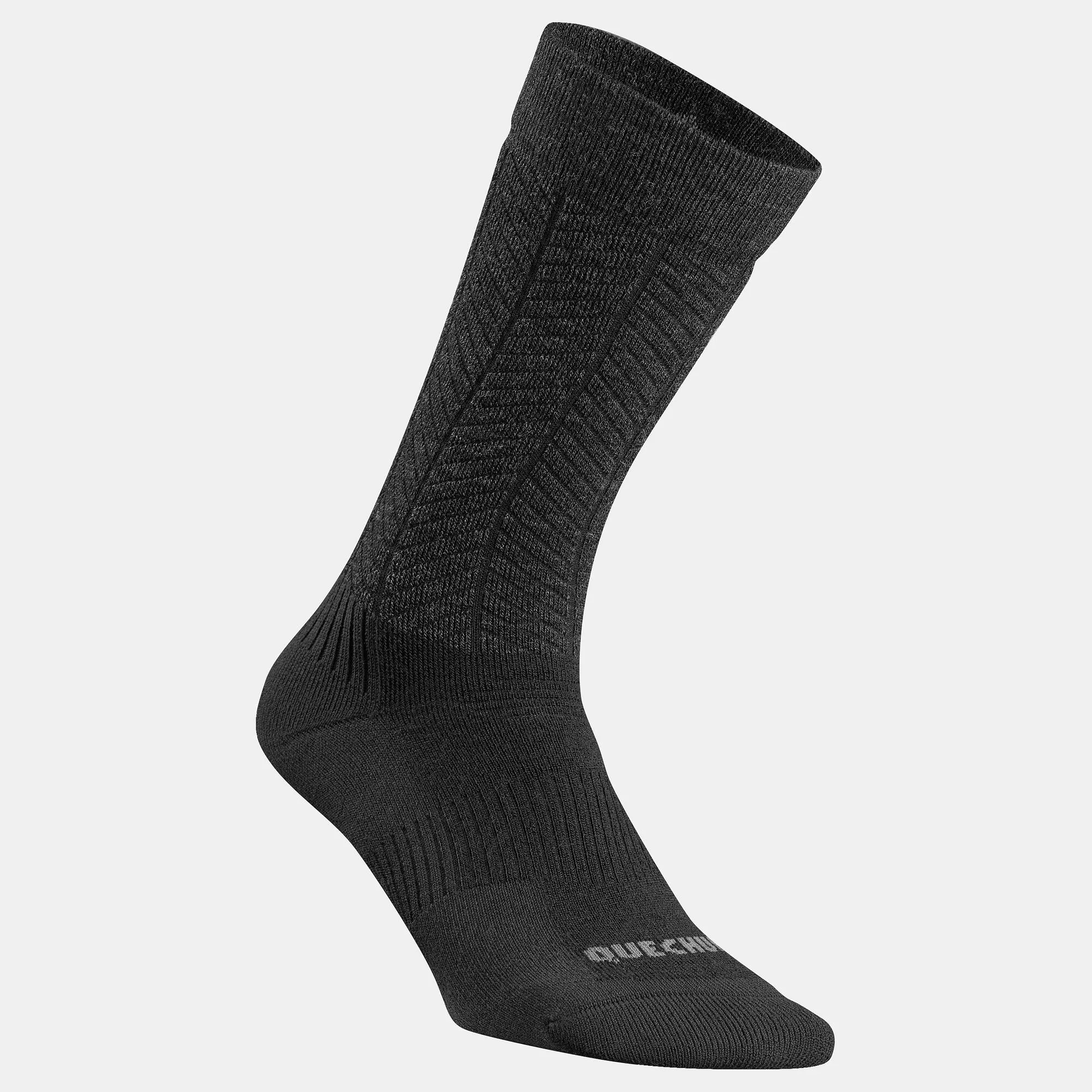 Quechua SH500 Mid 2-Pair Winter Hiking Warm Socks