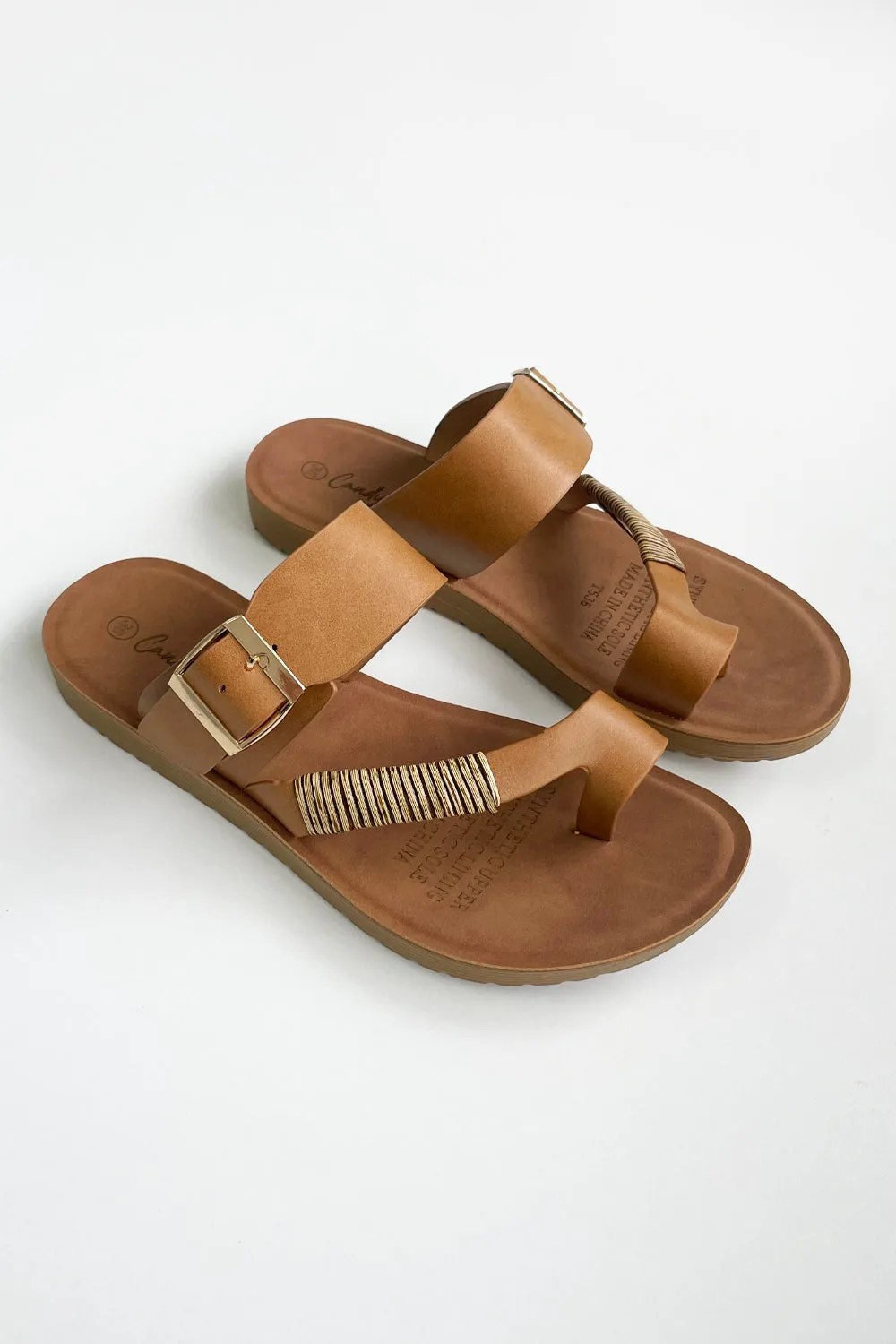 Romi Sandals - Camel