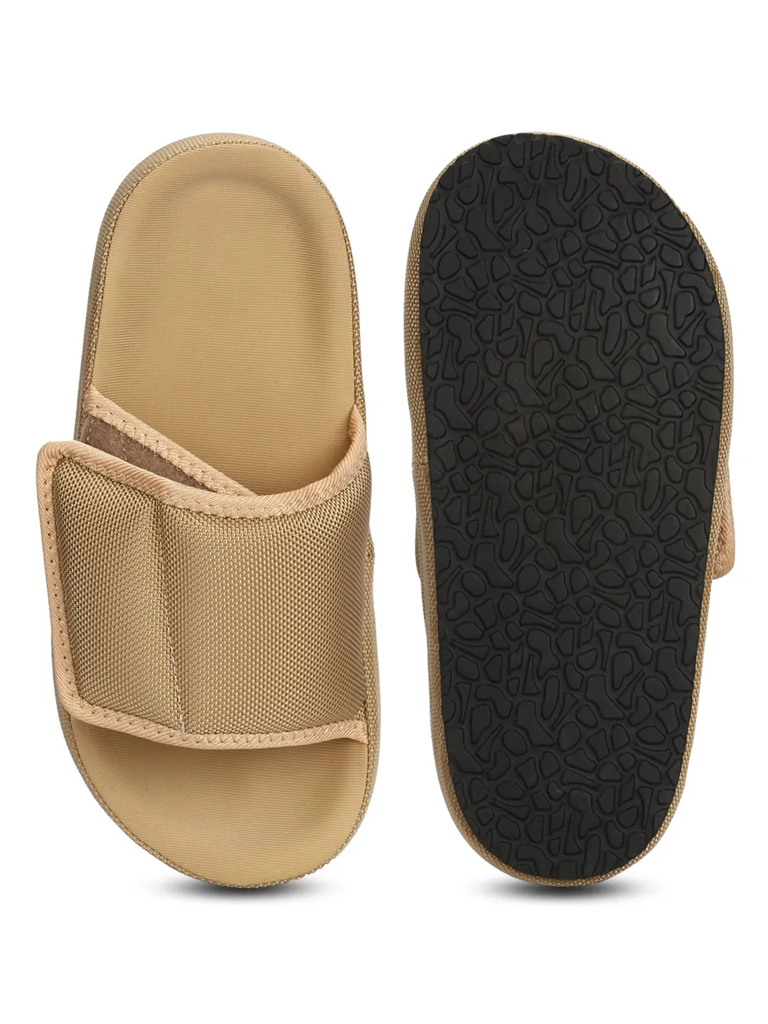 Sand Broad Strap Slip-on Flats