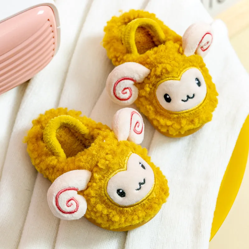 Sheep Slippers with Ears for Toddlers