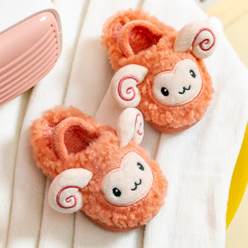 Sheep Slippers with Ears for Toddlers