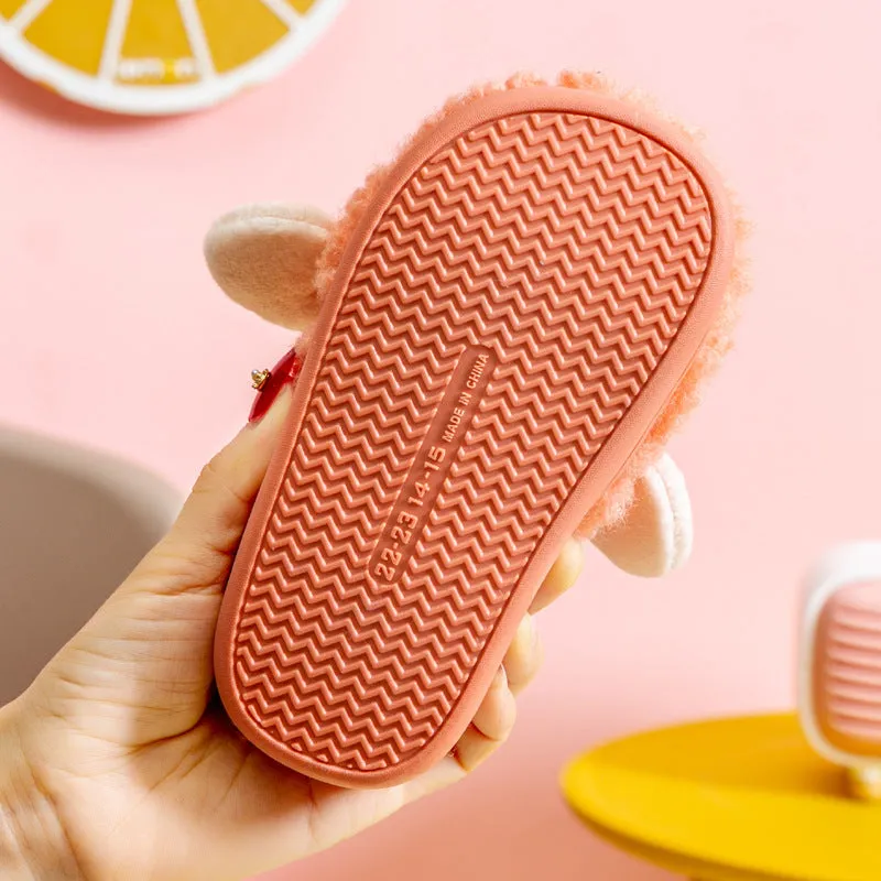 Sheep Slippers with Ears for Toddlers