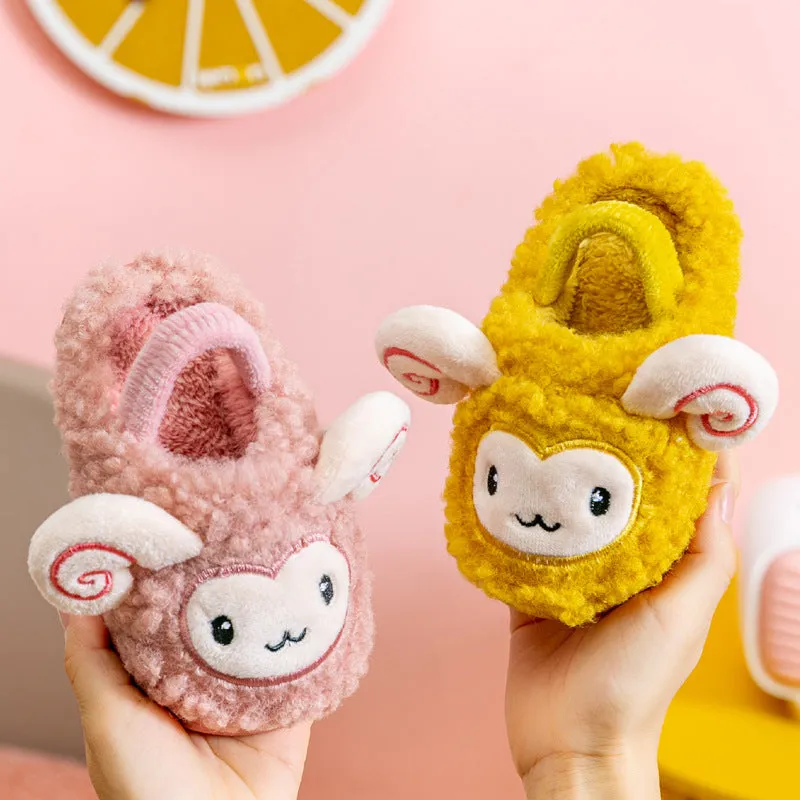 Sheep Slippers with Ears for Toddlers