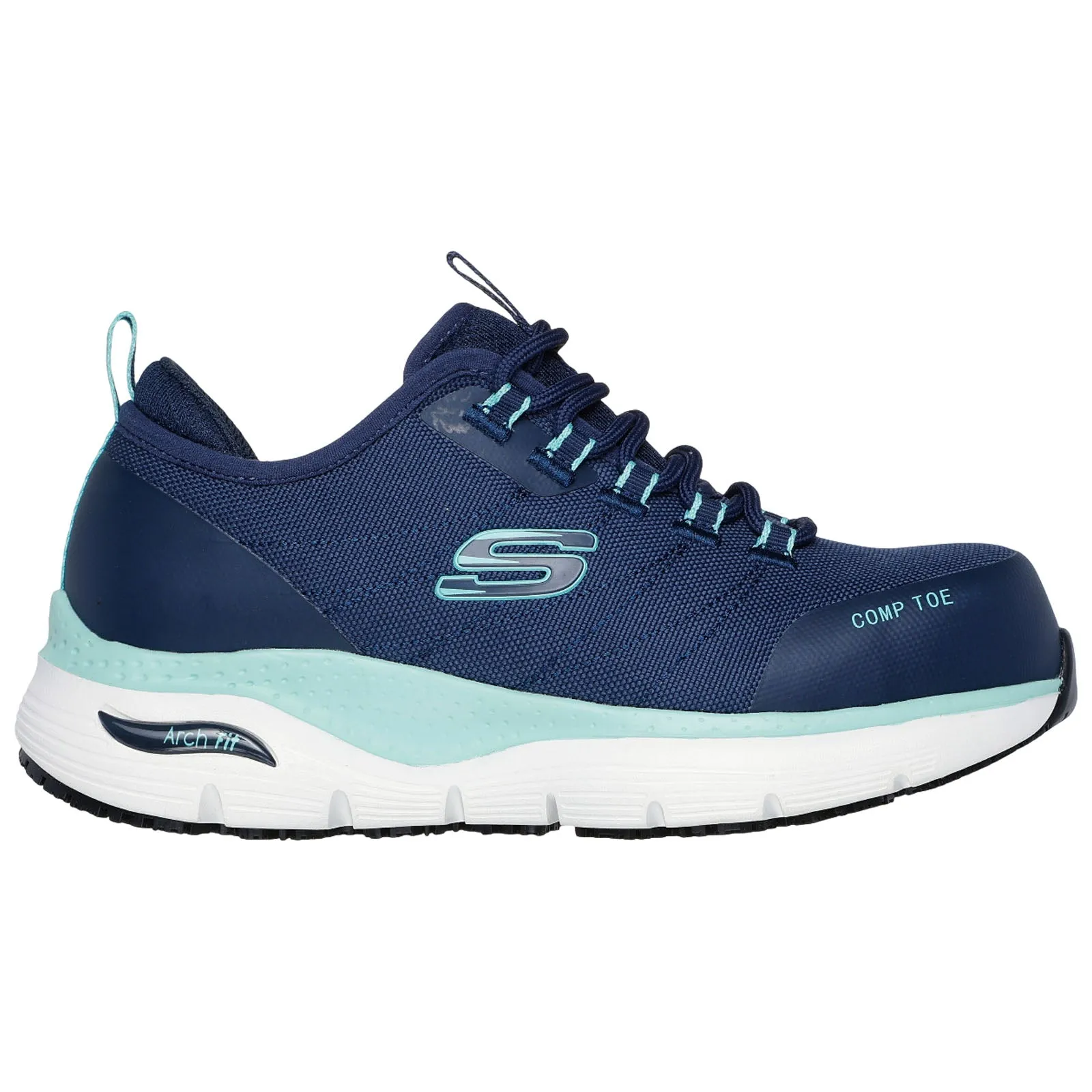 Skechers Ladies Arch Fit Ebinal Work Shoes