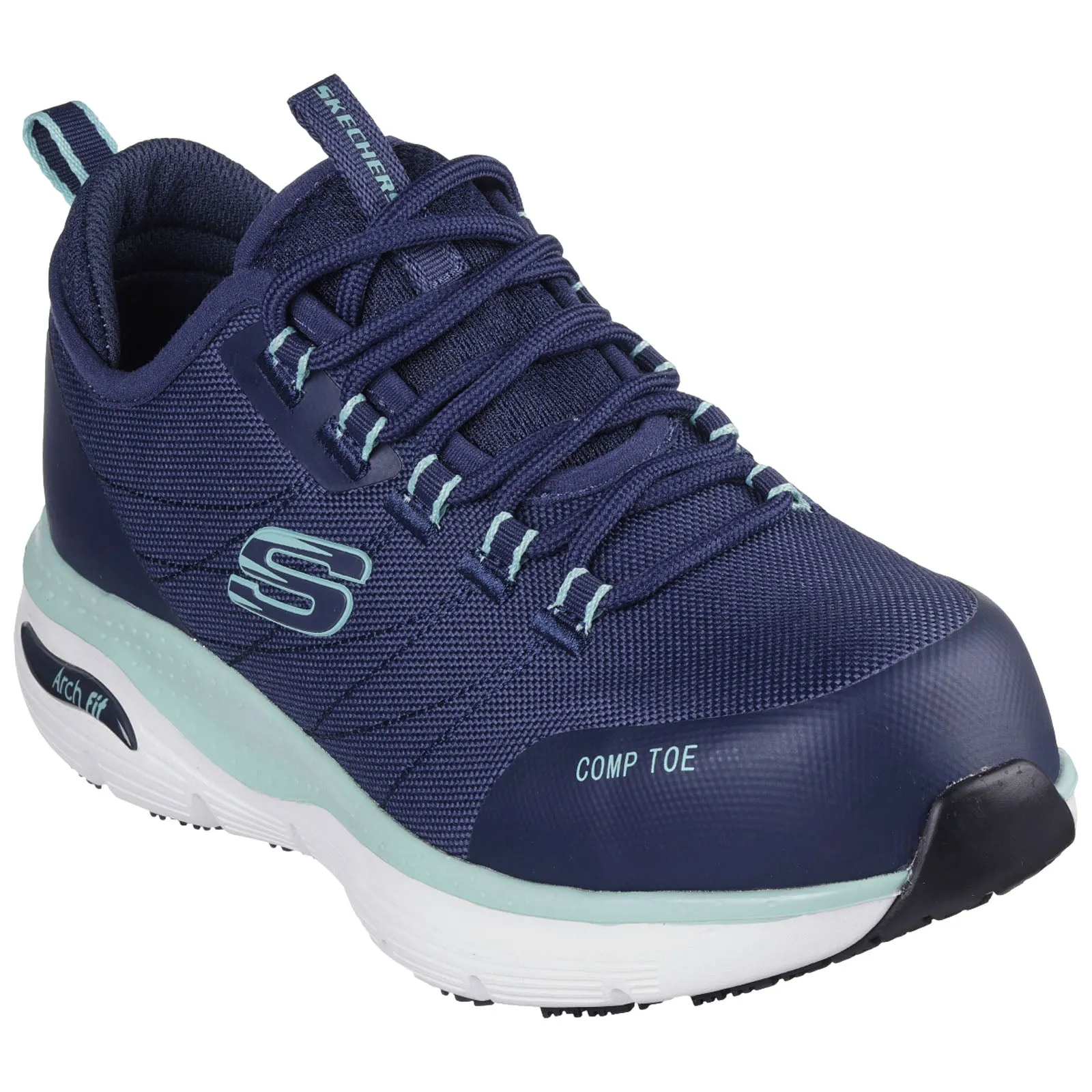 Skechers Ladies Arch Fit Ebinal Work Shoes