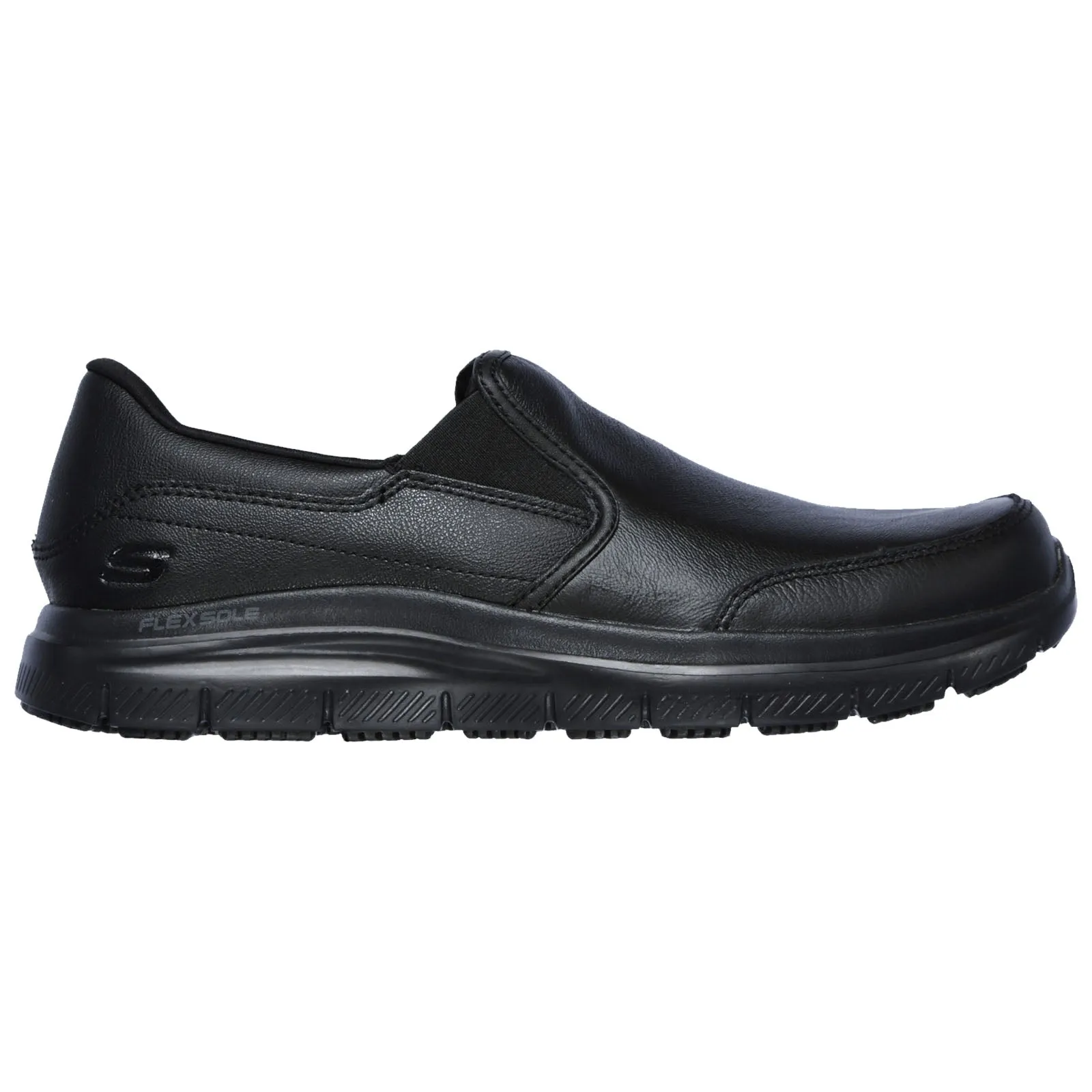 Skechers Mens Broadwood Slip-Resistant Work Shoes