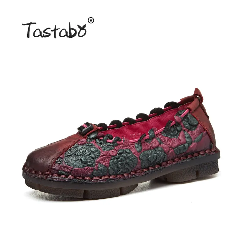 Tastabo Summer Floral Pleated Shoes