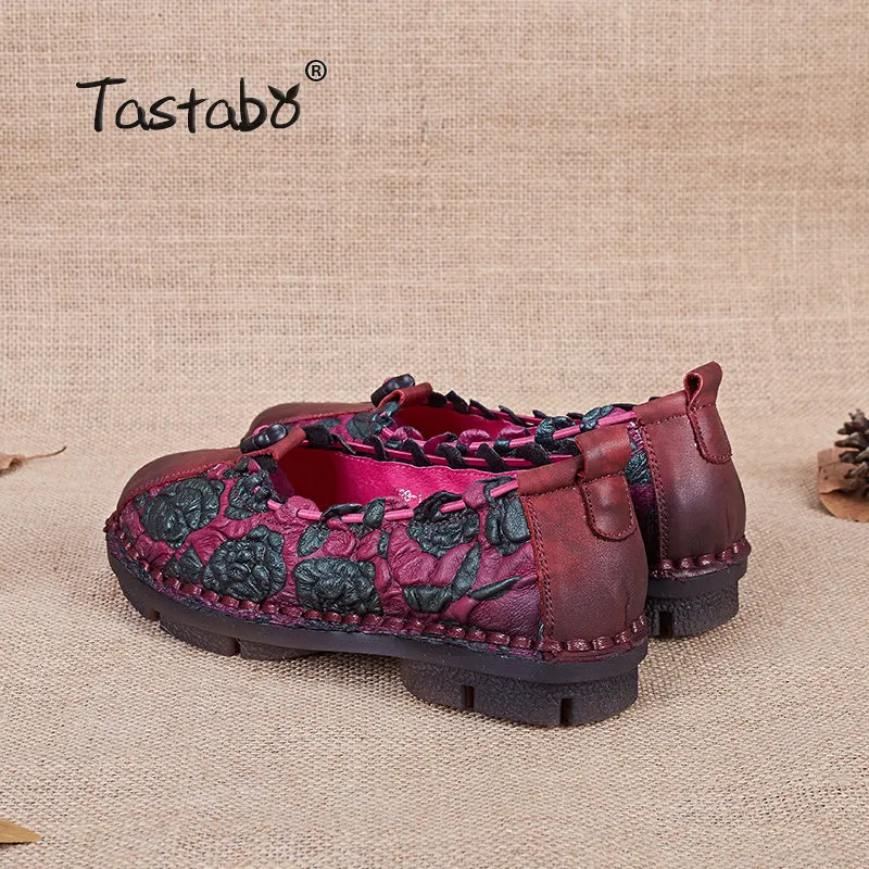 Tastabo Summer Floral Pleated Shoes