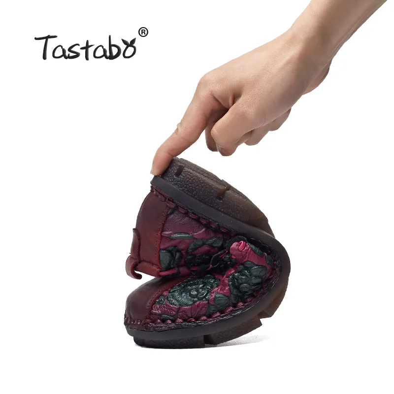 Tastabo Summer Floral Pleated Shoes