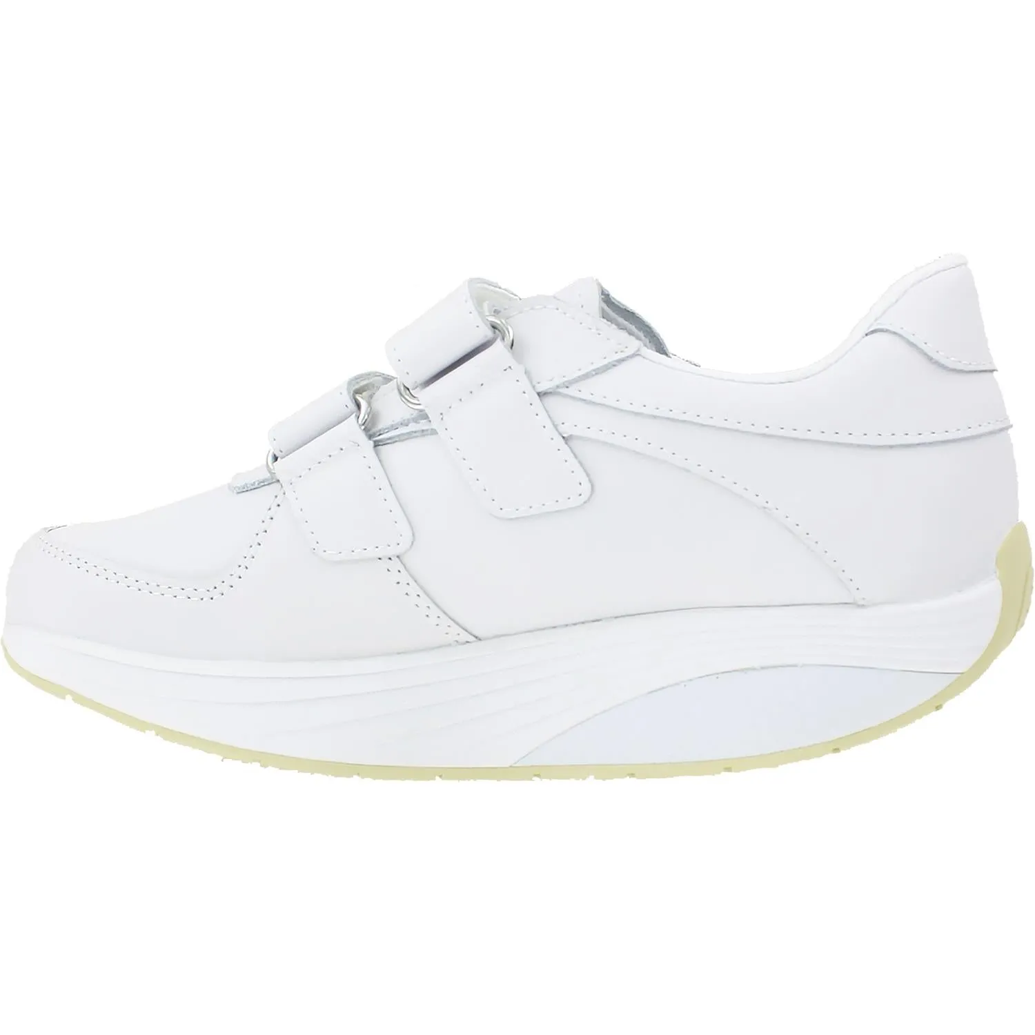 Unisex MBT Karibu 17 Velcro White Leather