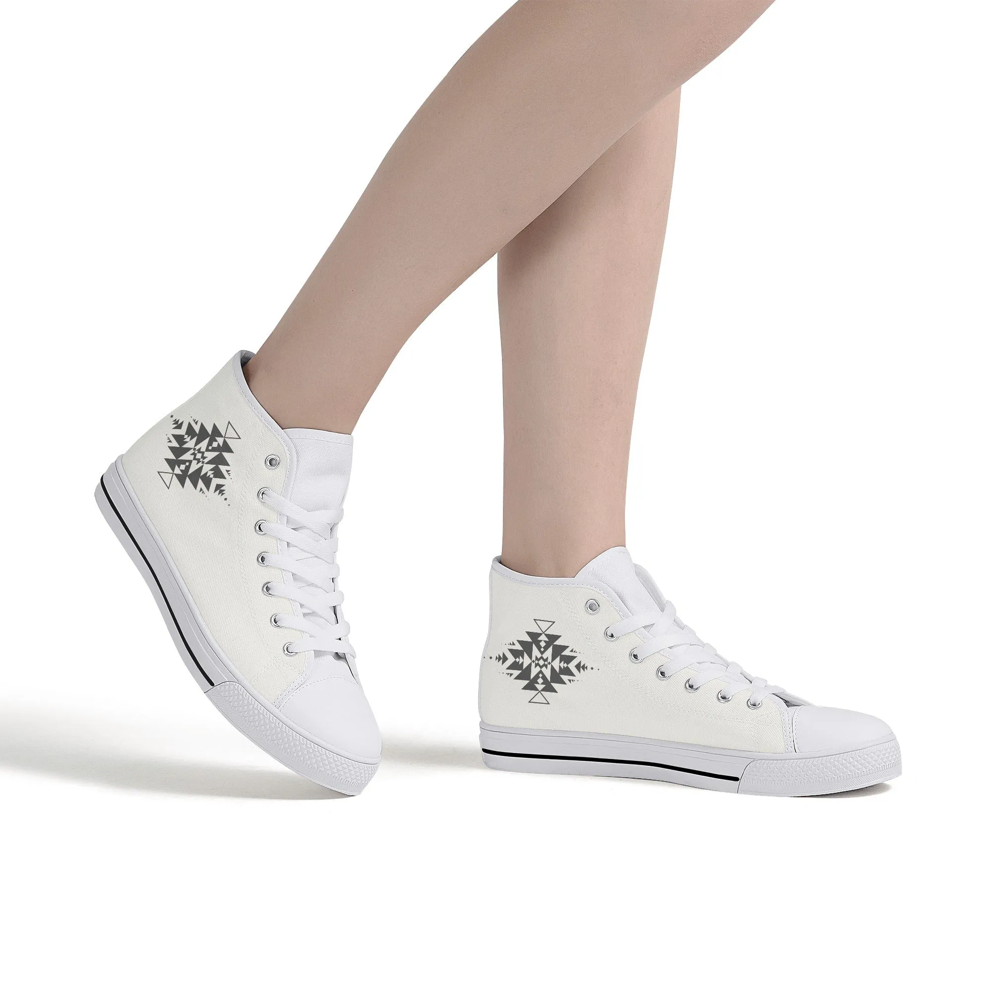 Women's High Top Canvas Shoes