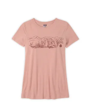 Women's Mountain Towner Teton Village Tee