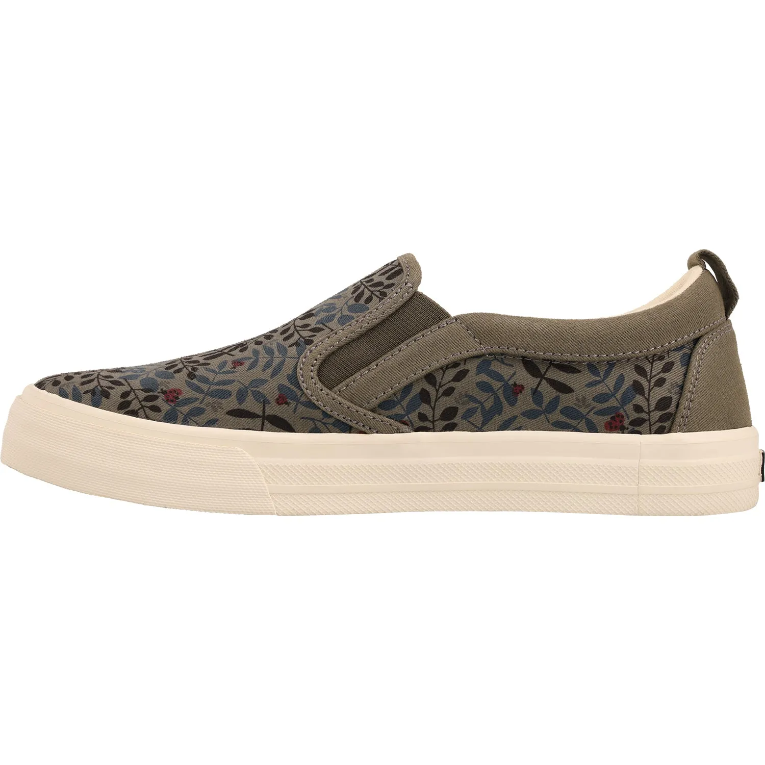 Women's Taos Rubber Soul Olive Branch Multi Canvas