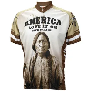 Wrldjry America Love It Or Give It Back Sml Mens America Love It Or Give It Back Jersey World Jerseys Apparel